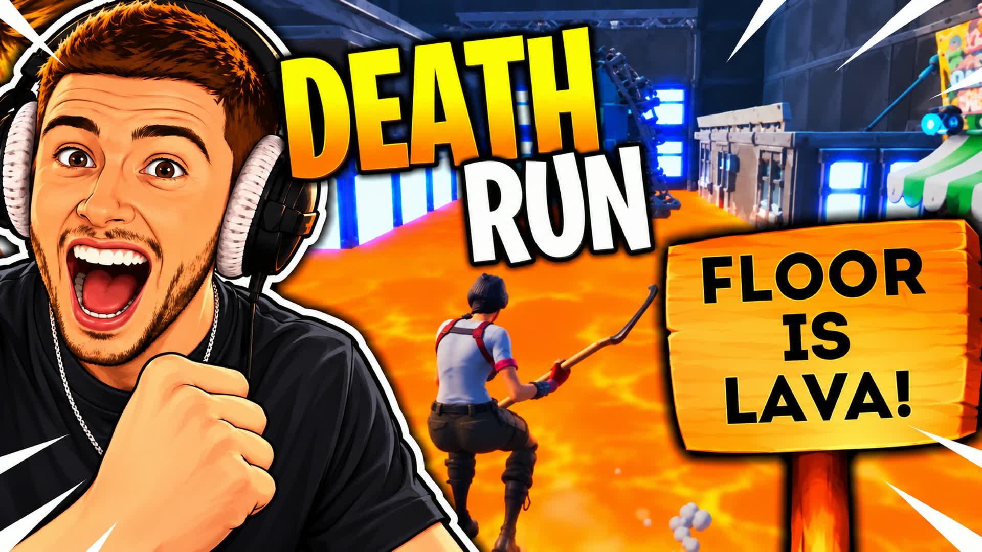 MICH' DEATHRUN THE FLOOR IS LAVA REMAKE