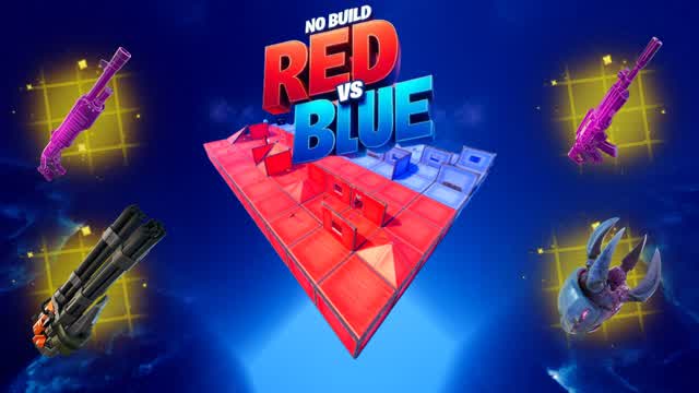 🔴🔵RED V.S BLUE 1V1 ZERO BUILD