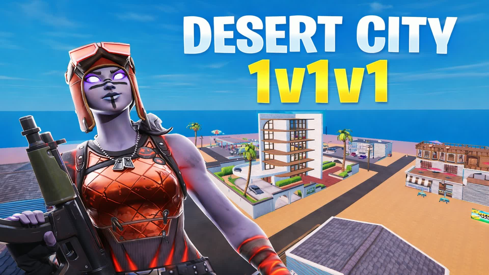 DESERT CITY 1v1v1 🏜️ - infinite rounds