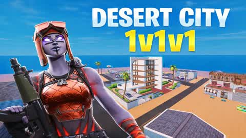 DESERT CITY 1v1v1 🏜️ - infinite rounds