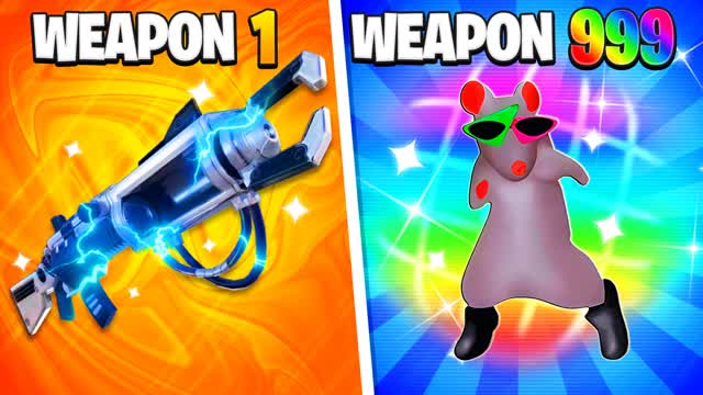 🐭 TIKTOK GUN GAME 🌟 CHAOS ONE SHOT 🎯