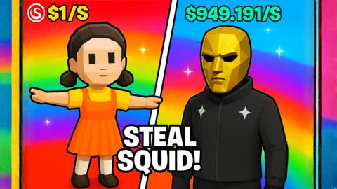 Steal a Squid Game 문어 게임