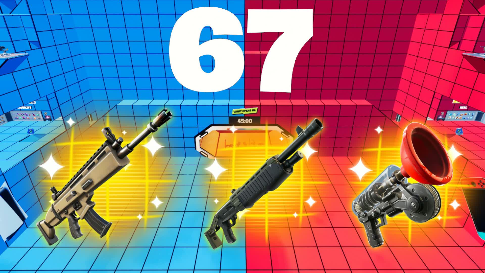 NEW GOATED RED VS BLUE! 🔴🔵V2