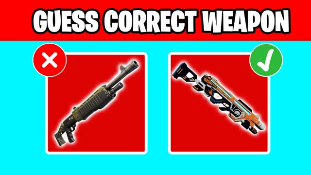 GUESS THE CORRECT WEAPON 🔎
