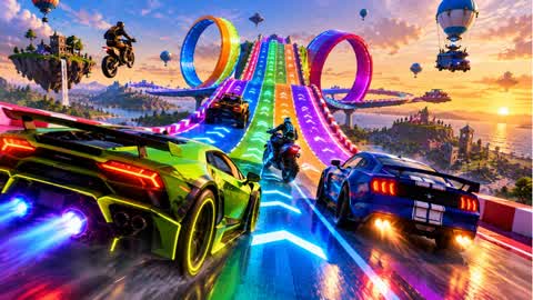 RAMP 🚗CAR GAMES🕹️CITY ALL G 🔧 CUSTOM