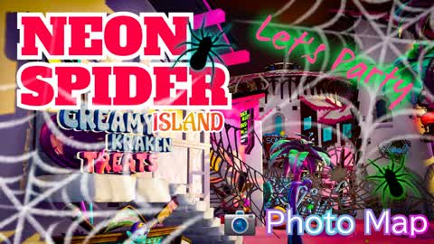 Neon Spyder Island/Photo Map
