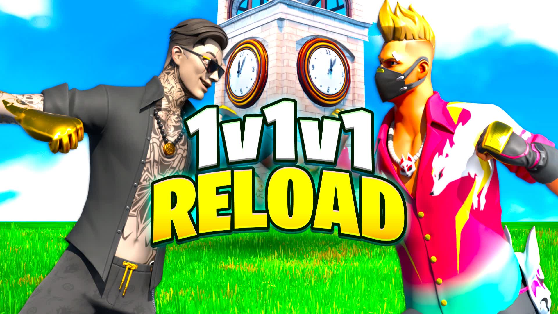 MEGA 1V1V1 RELOAD - FREE FOR ALL
