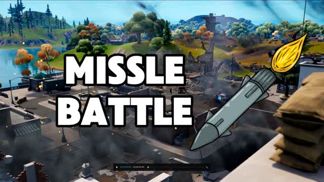 Missile Battle! Red vs Blue