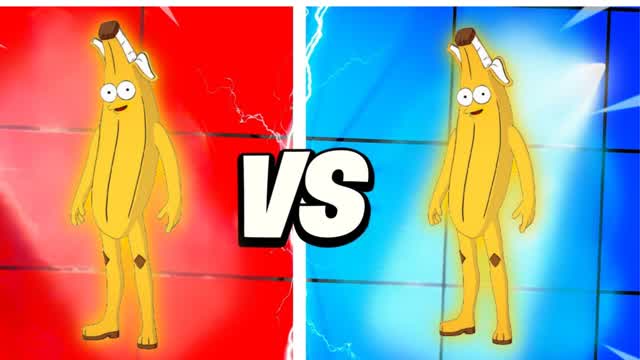 CRAZY ULTRA  BANANA RED VS BLUE 🔴🔵