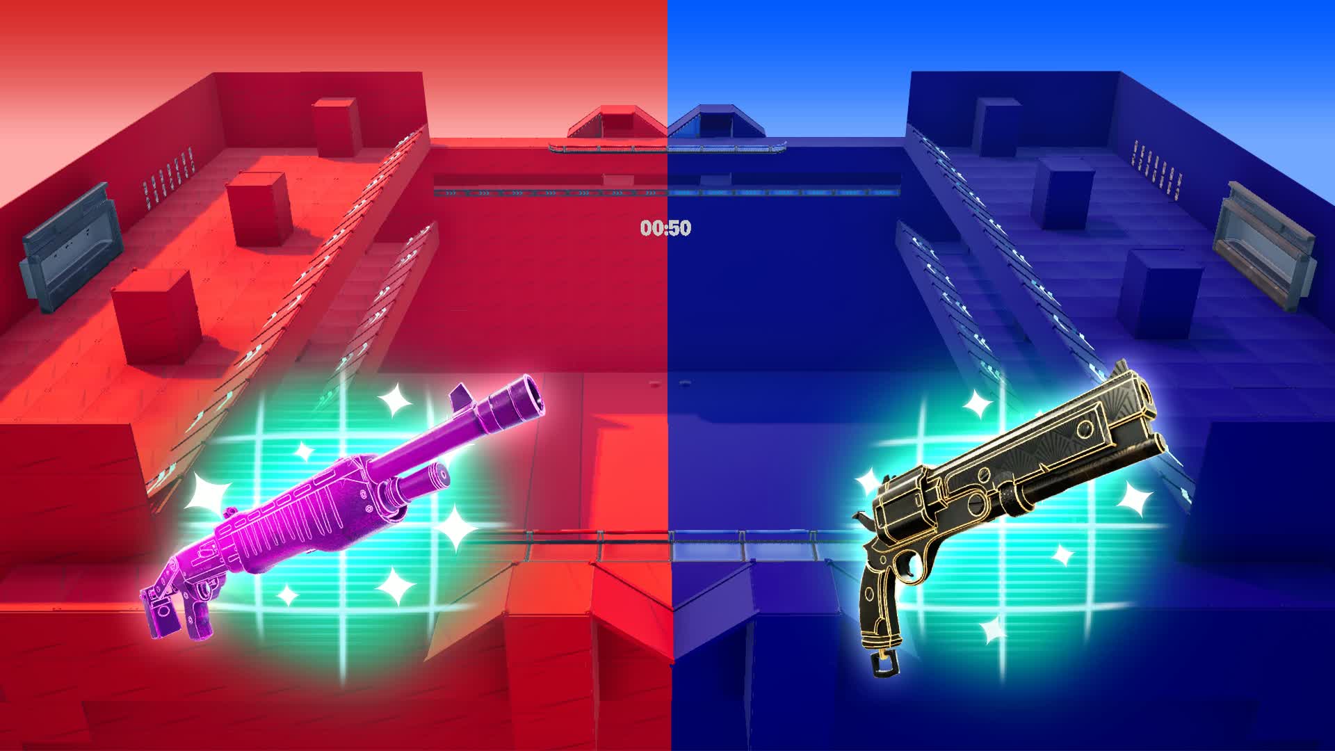 ロイヤル・レッド 対 ブルー