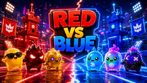 š„ RED vs BLUE HAPPY COLOR š“šµ