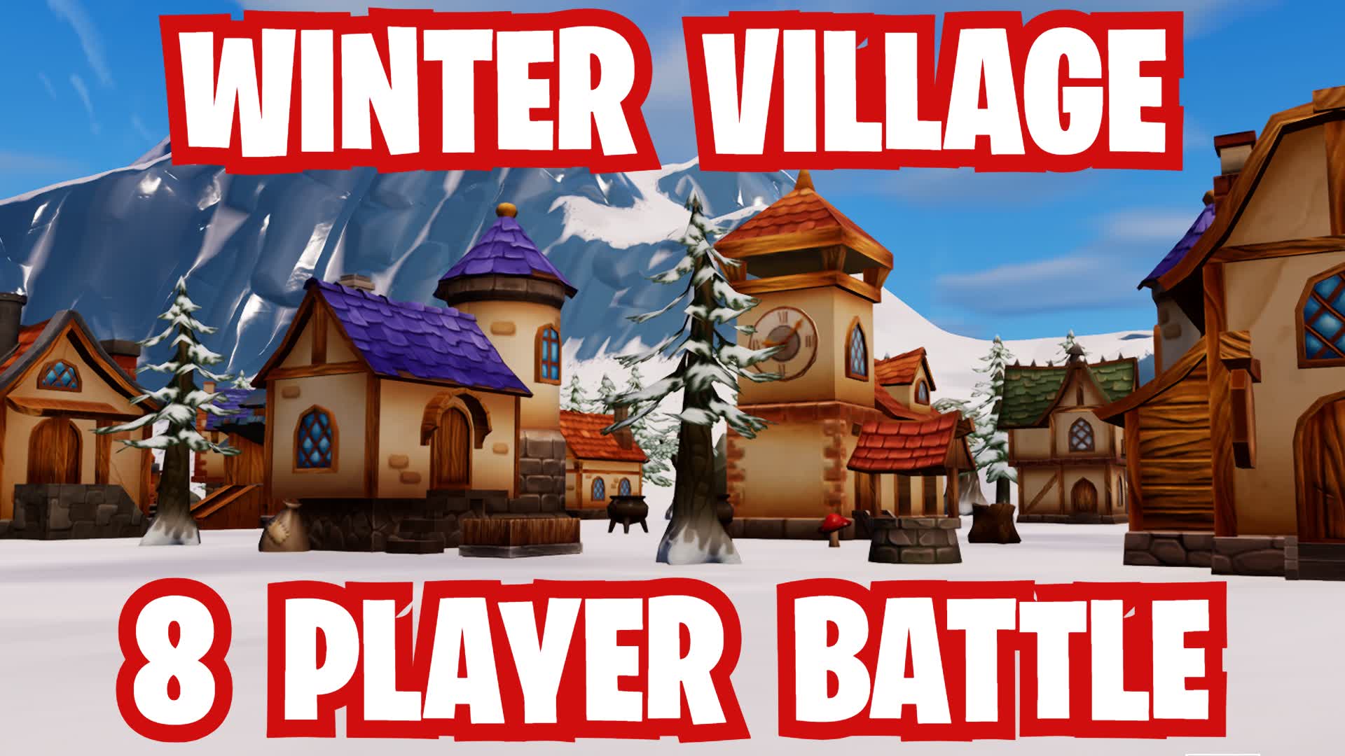 Winter Village Battle 4251-9073-3743 by radiantlamb - Fortnite Creative