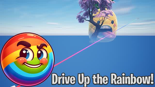 🚗 Drive Up The Rainbow 🌈