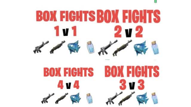 Box Fight 1v1 2v2 3v3 4v4 (Zero Dealy)