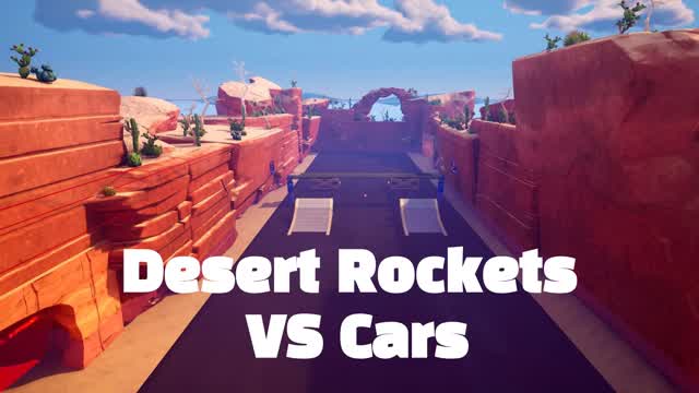 Desert Cars VS Rockets