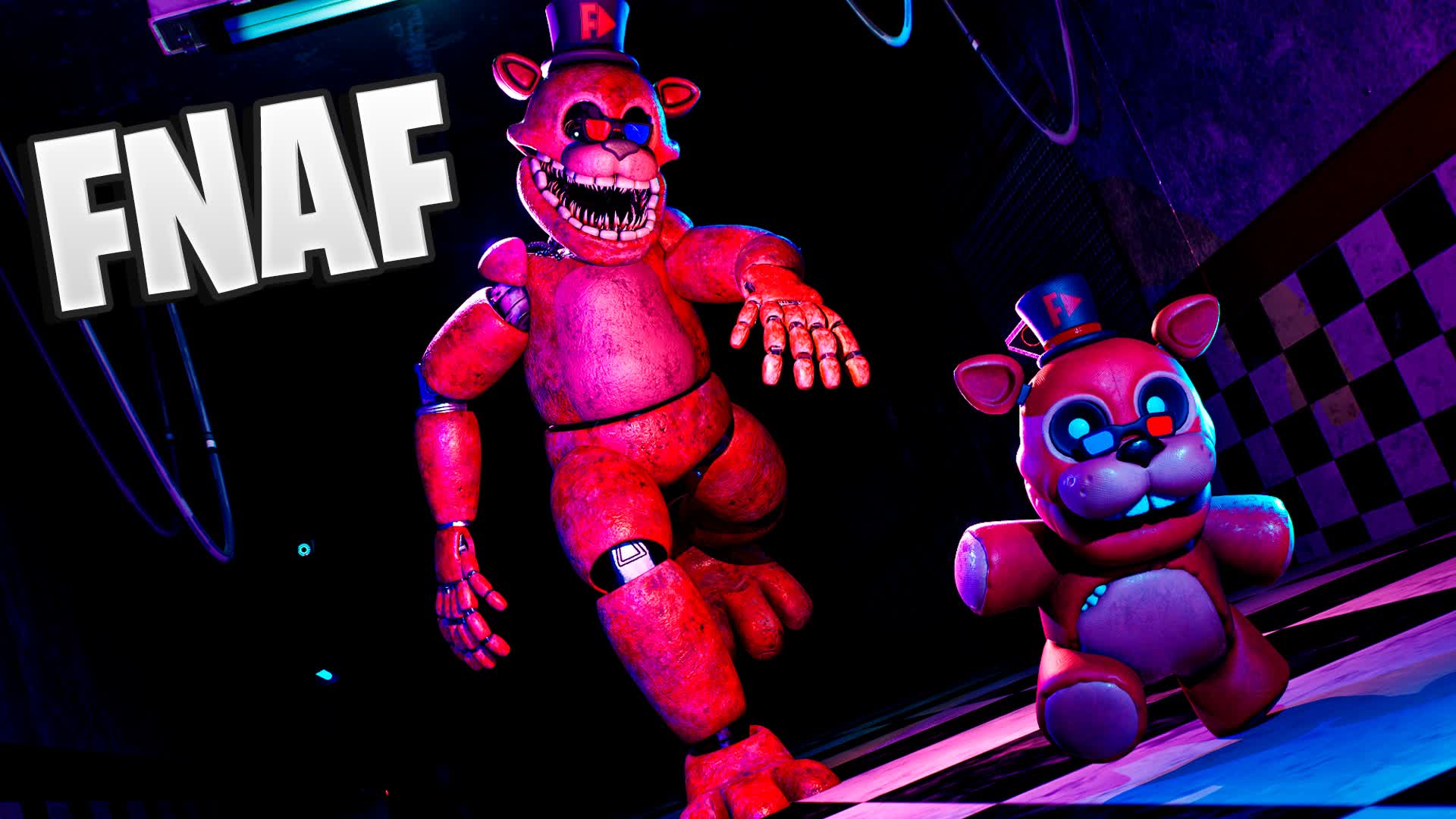 FNAF: Prop Hunt Horror Map Code Fortnite! (Five Nights At Freddy's Gameplay)