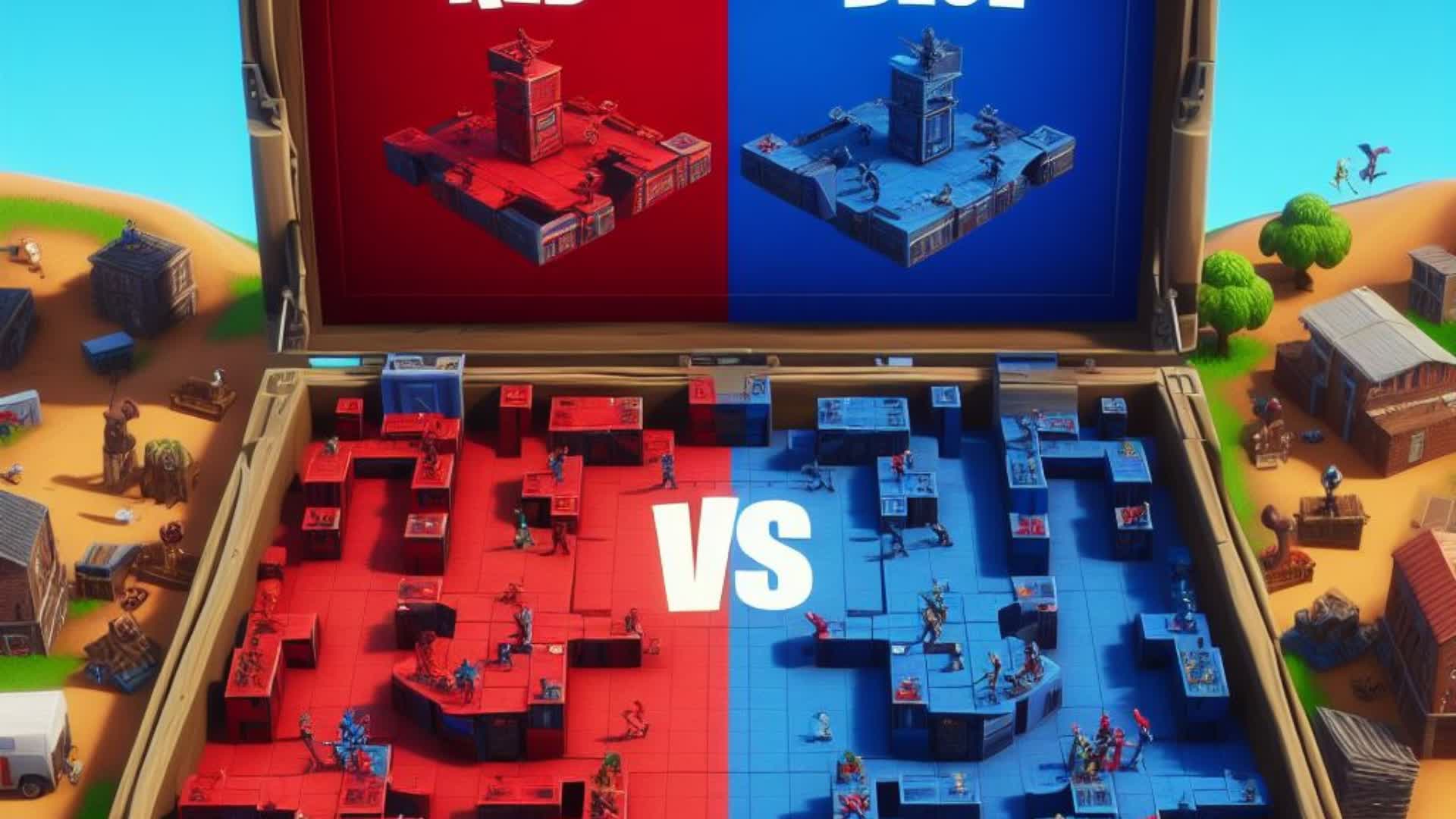 Chapter 5 Red VS Blue Box Fights Map 7681-8741-4400 by huzz - Fortnite ...