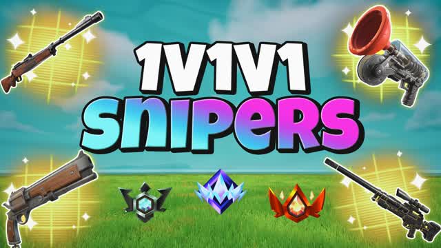 1V1V1 RANKED SNIPER FFA القناصة فقط