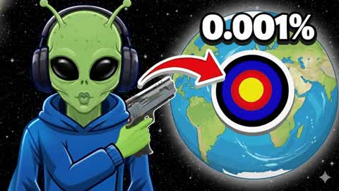 Crazy TrickShot Parkour Space Alien