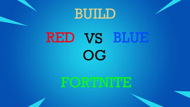Capture 1 â đŽRED VS BLUEđ”  đŻ OG FORTNITE!đBUILDâ