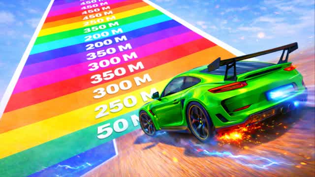 Crazy Ramp Jump 🎭⭐🎵👚 Fashion Show