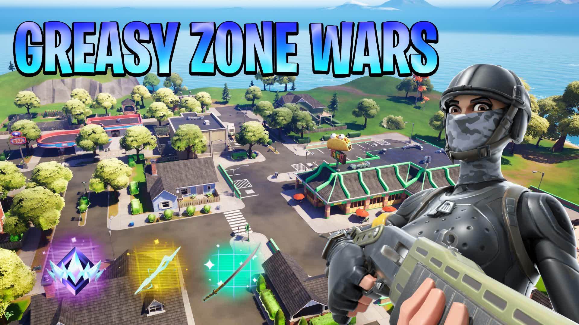 Greasy Zone Wars-Fast Rounds/Competetiv