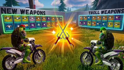 TROLL MEGA RAMP - WEAPONS&CARS