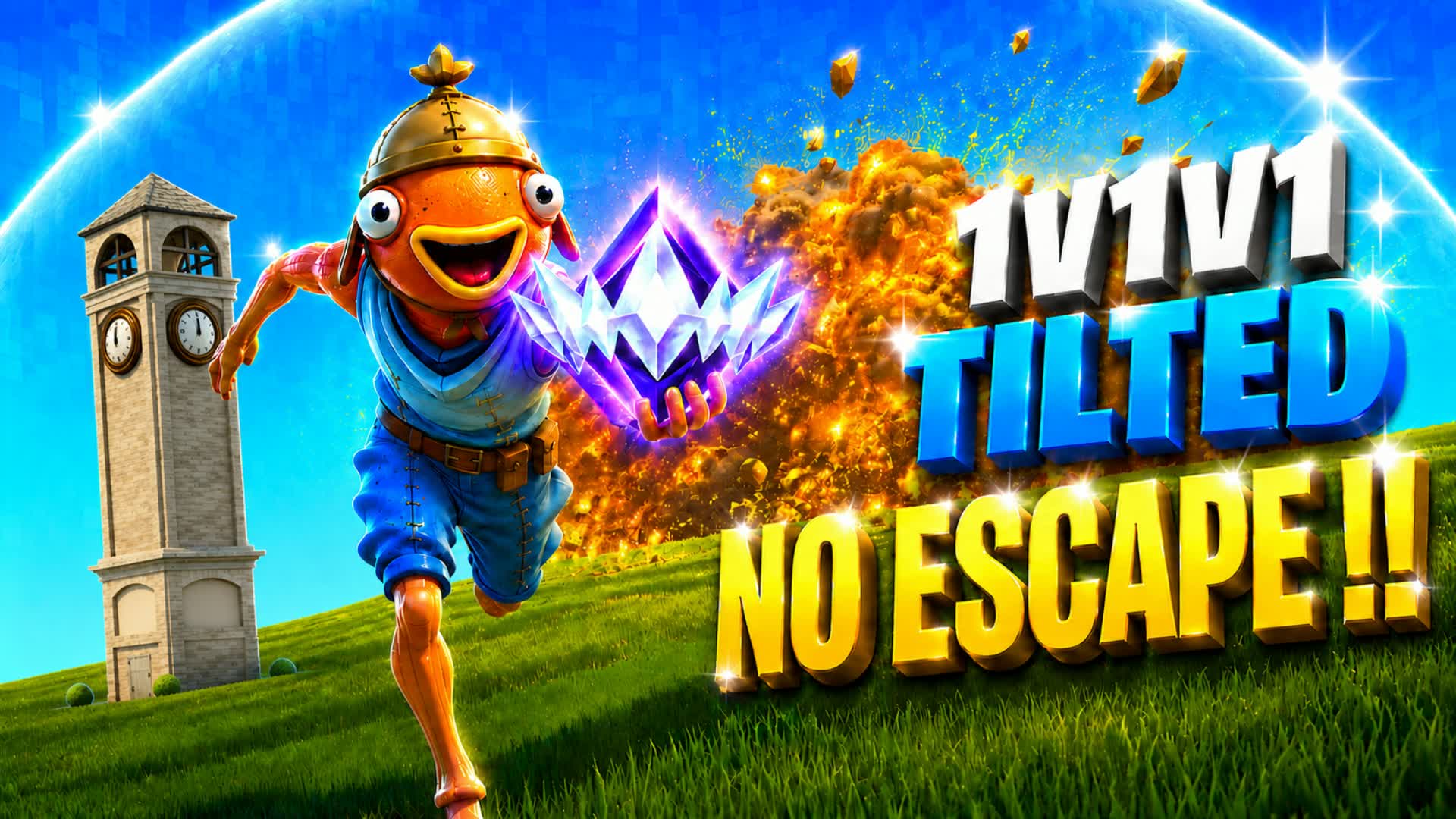 1V1V1 TILTED - NO ESCAPE !!