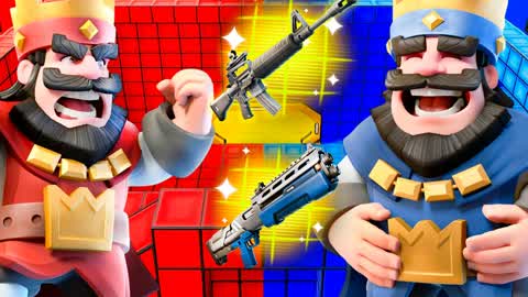 🔴🔵 RED VS BLUE CLASH ROYALE 🔵🔴