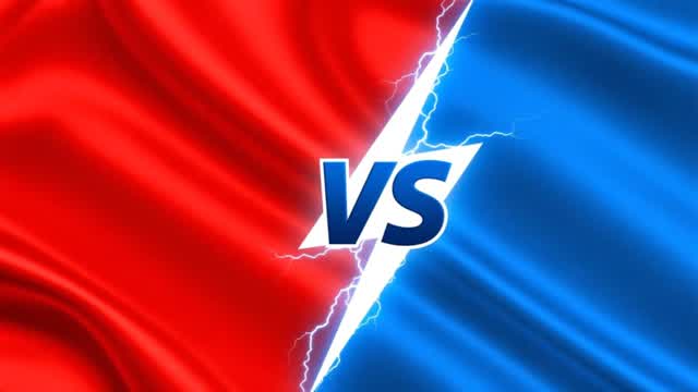 Red VS Blue Tropical