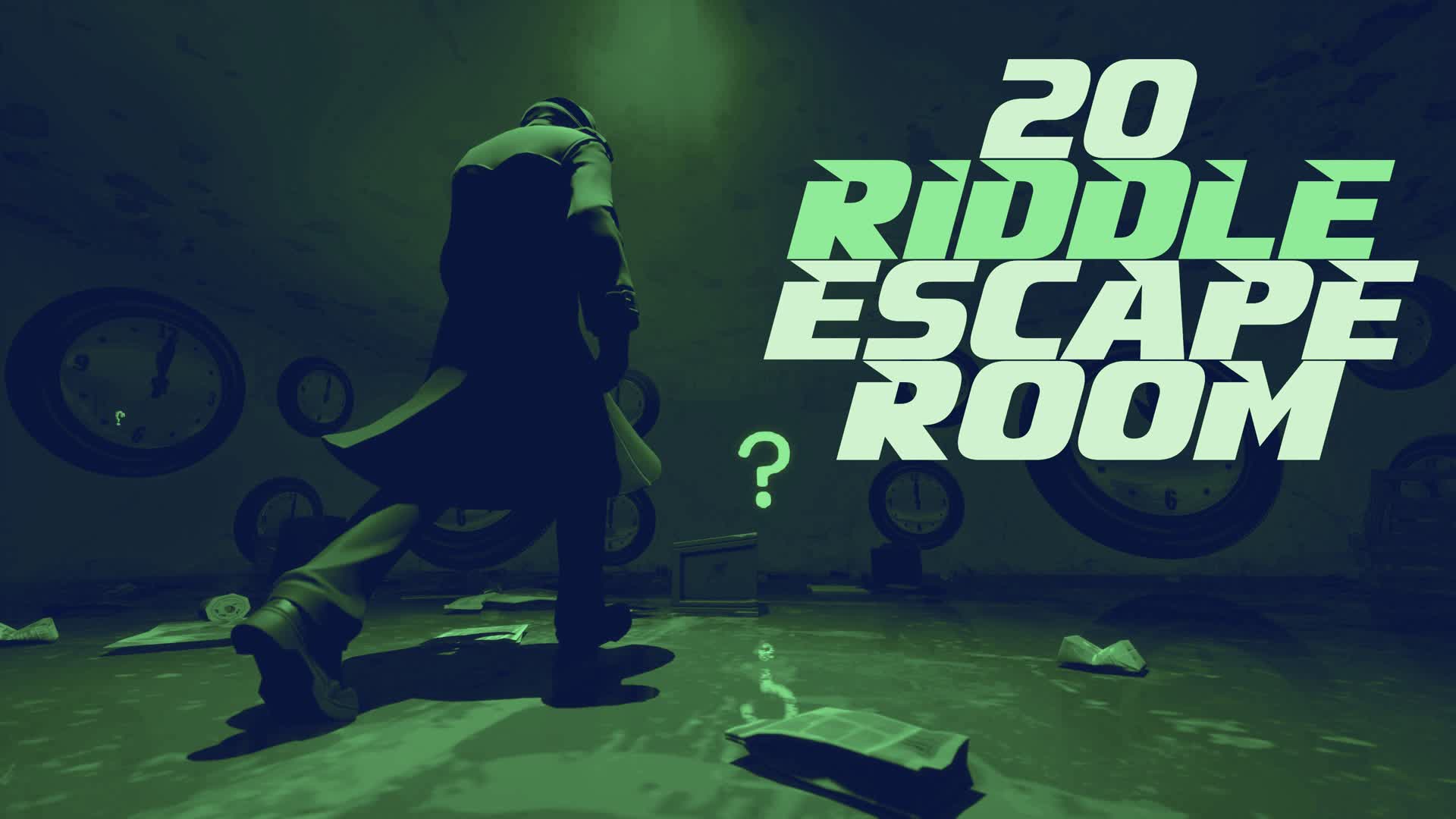 20 Riddle Escape Room 186454737168 by oreoflex Fortnite Creative Map Code Fortnite.GG