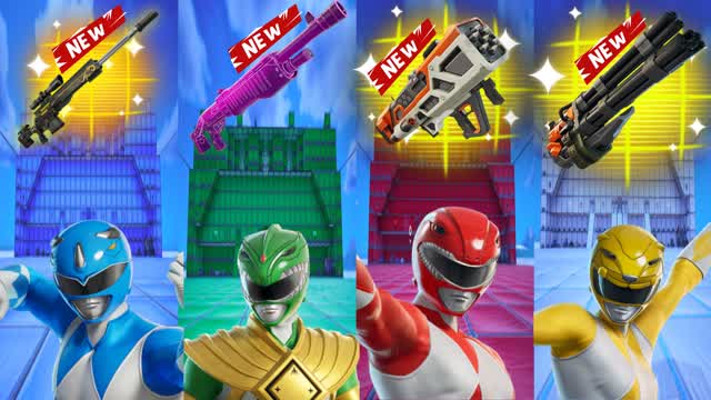 RED VS BLUE VS WHITE VS GREEN