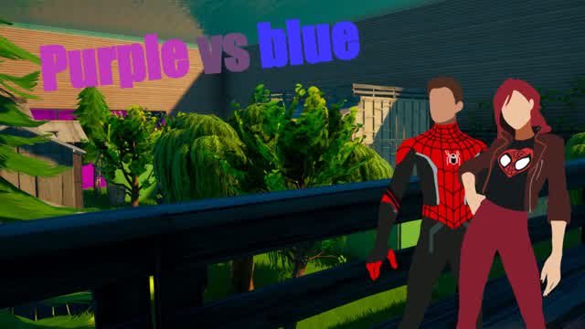 Purple VS Blue Battle