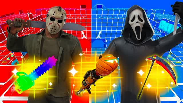 JASON VS MICHAEL RED VS BLUE🔴🔵