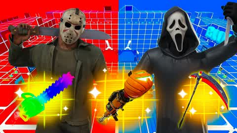 JASON VS MICHAEL RED VS BLUE🔴🔵