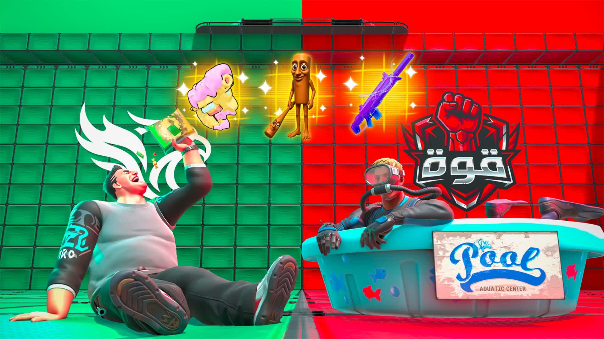 レッドVSグリーン | 🦅 ザ・パワー 🔥 アゲインスト・ザ・ファルコンズ