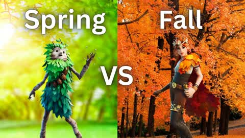 Spring vs Fall close quarters