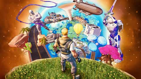 Only Up Fortnite! 0422-6669-9208 by pollocrudo_12 - Fortnite Creative