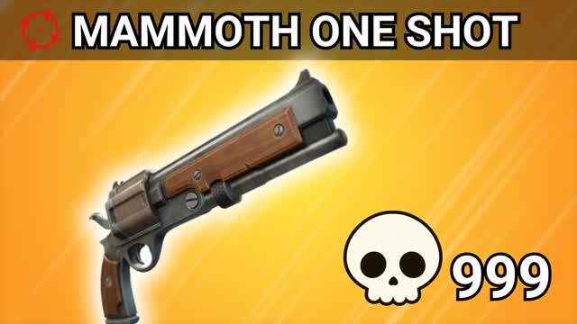 KPOP MAMMOTH PISTOL ONE SHOT TILTED