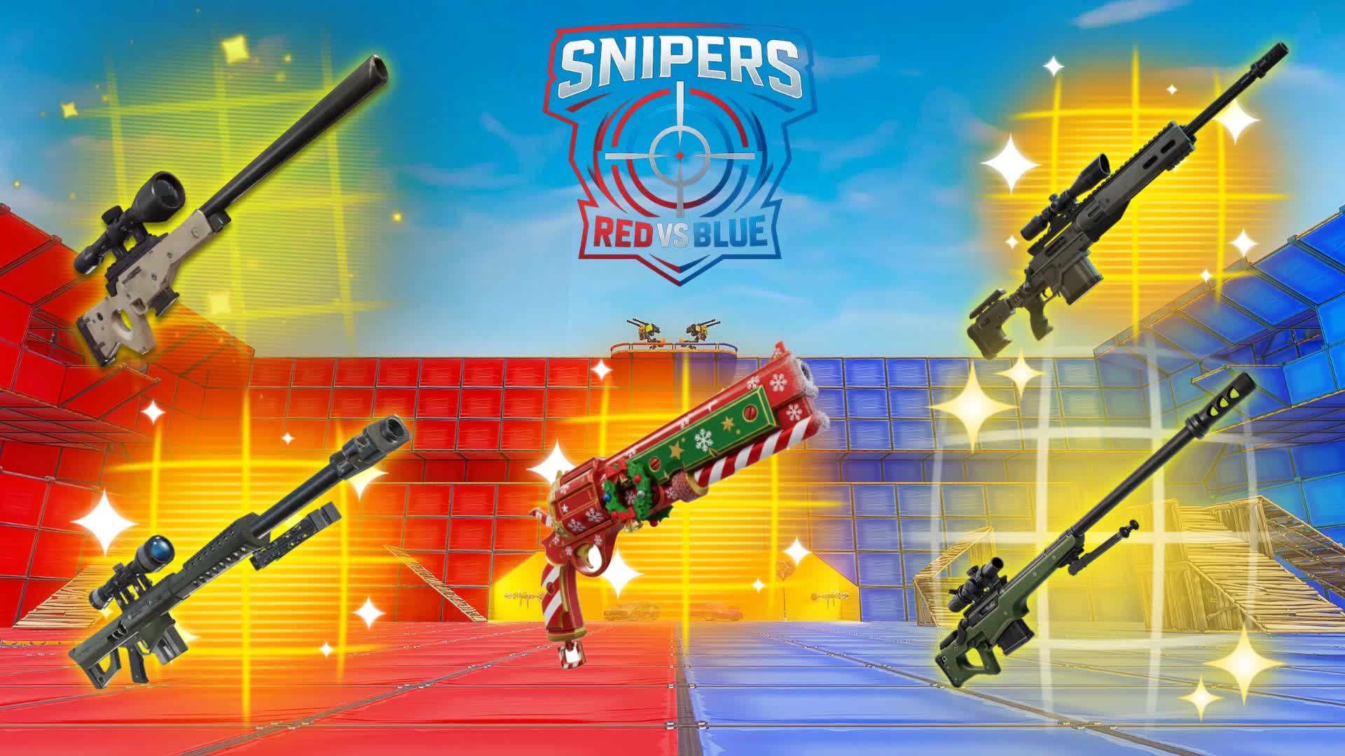 🎯SNIPERS RED VS BLUE🎯