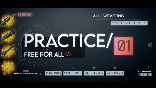 PRACTICE 01: ALL WEAPONS [FFA1]