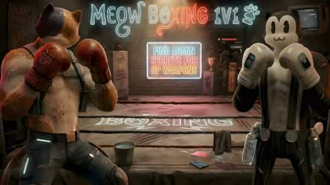 🥊MEOW BOXING 1V1🥊