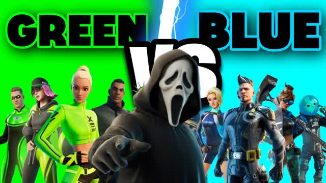 🟢 GREEN VS BLUE 🔵