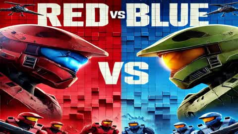 Halo 🔴Red Vs Blue🔵