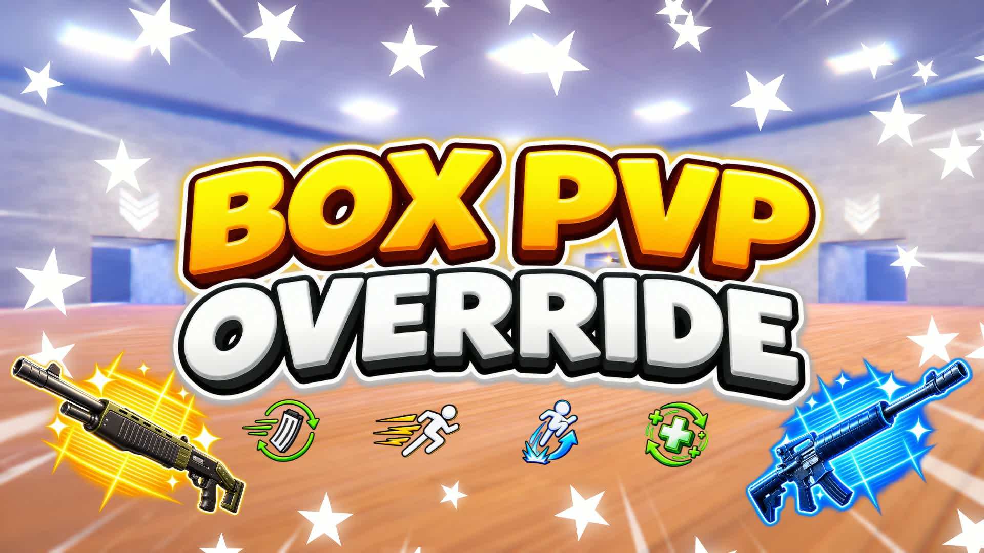 OVERRIDE BOX PVP — Fortnite island 8002-8882-7511 by TXC 乂DiMØW