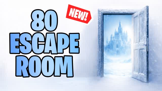 80 WINTER ESCAPE ROOM❄️ ICE CASTLE