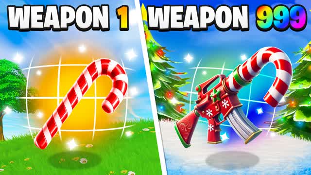 WINTER GUN GAME FIRST PERSON🔫 ONE SHOT