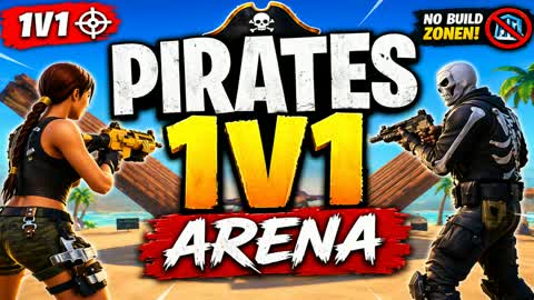 🏝️ PIRATE 1V1 ARENA – Bonus Minigames