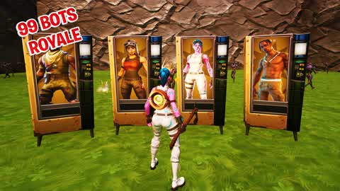 99 BOTS FARM ROYALE 🏆 FREE FOR ALL