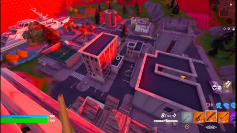 First Person Tilted Towers Dropzone